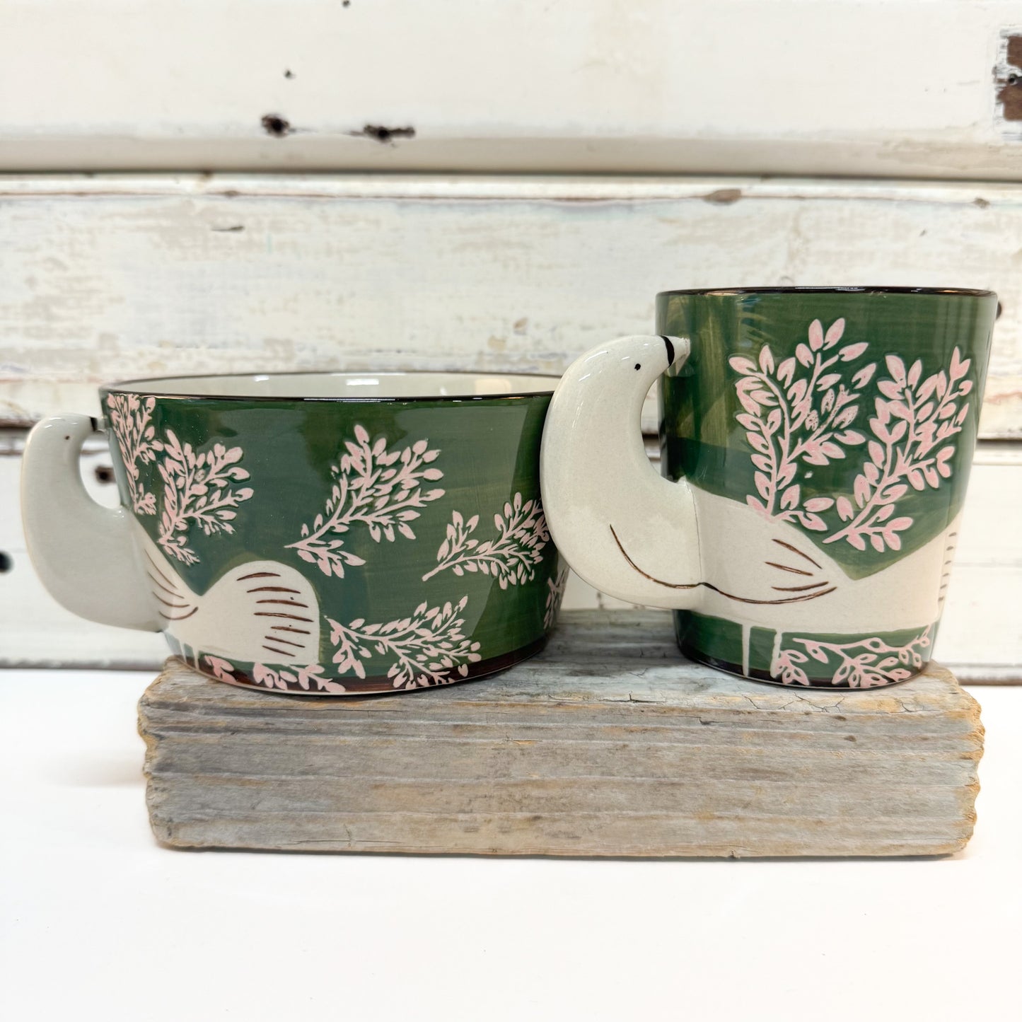 Love Dove Mug - Green