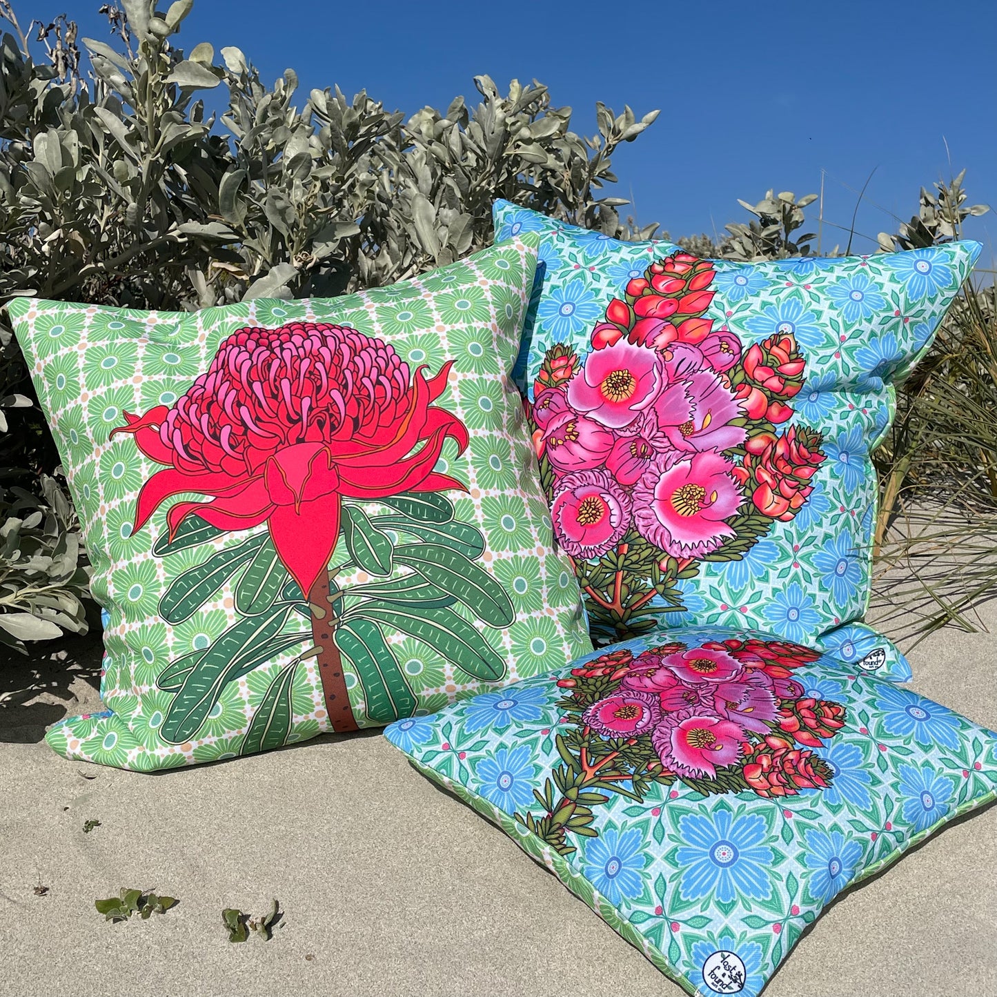 Waratah 60cm Cushion