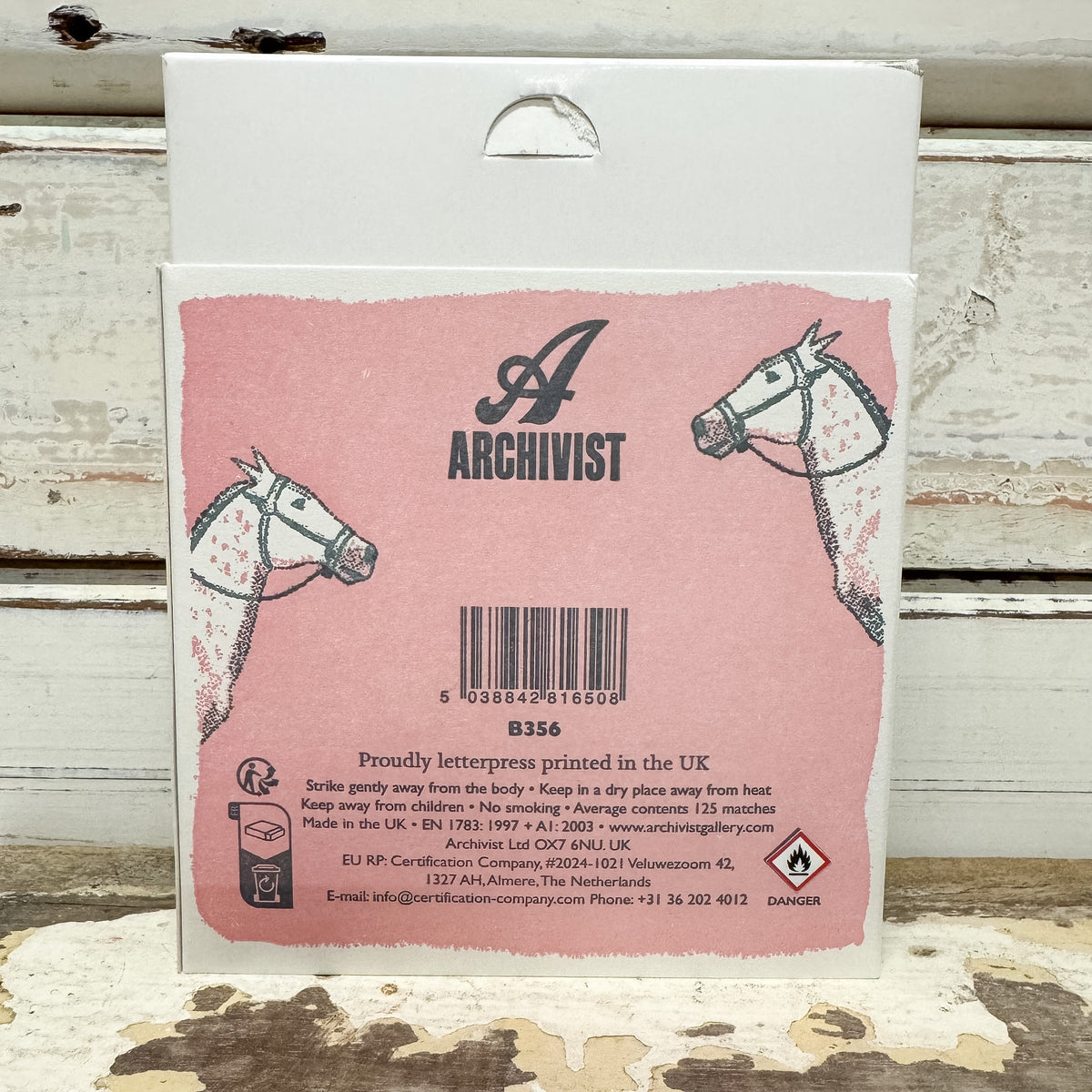 Pink Cowboy | Square - Safety Matches