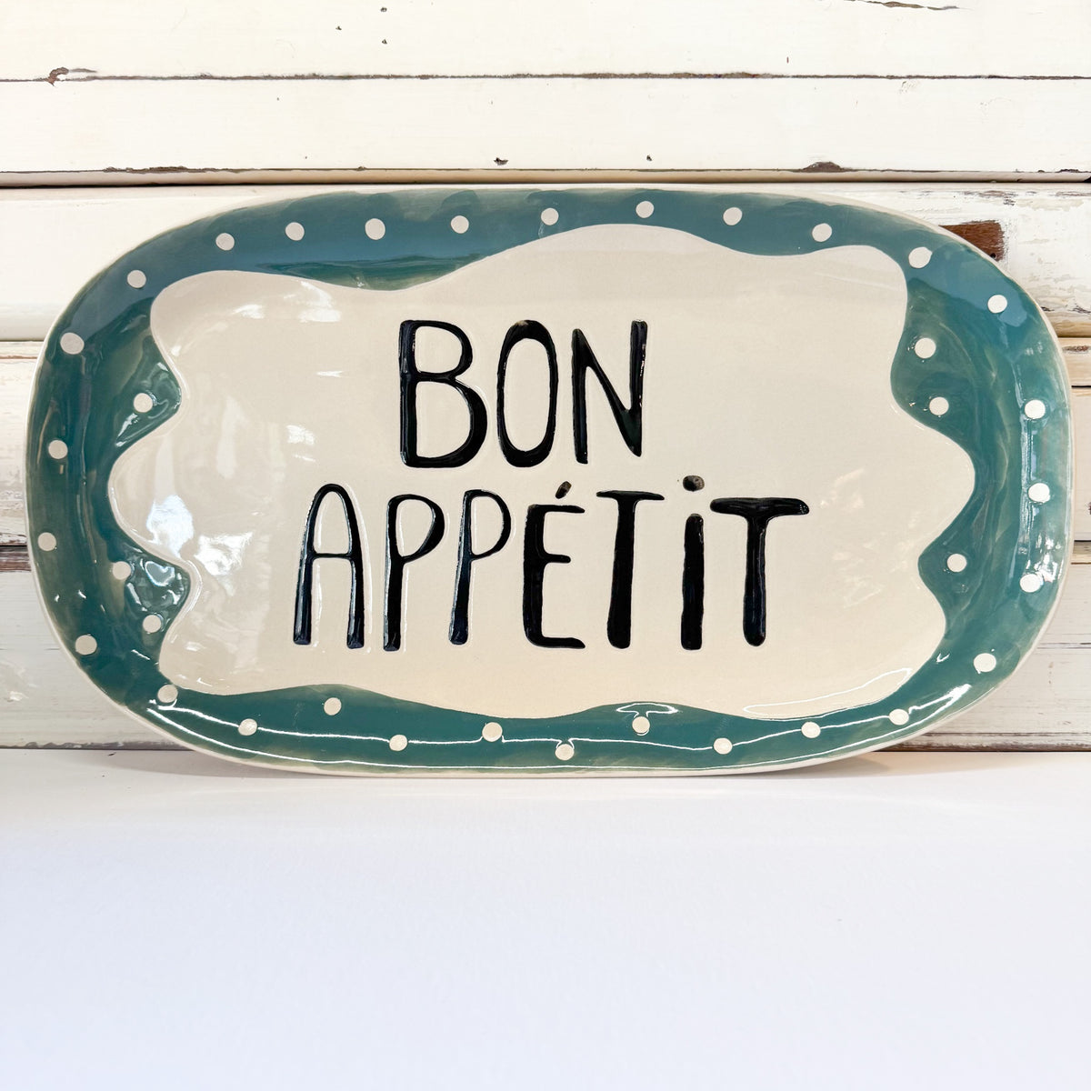 Bon Appetit Serving Plate
