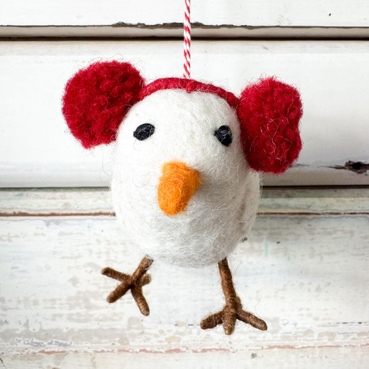 Felt Chicken Cherie