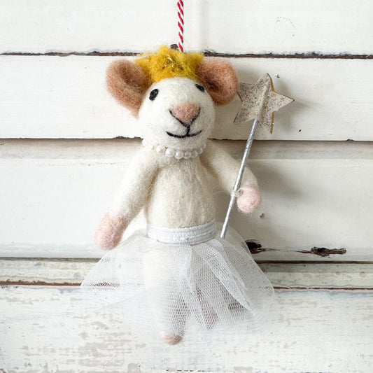 Felt Mouse Fairy