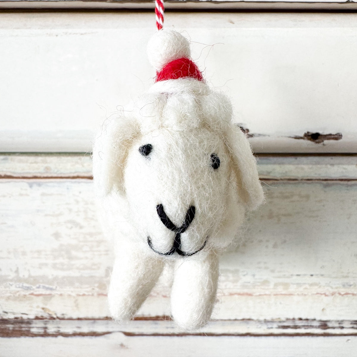 Felt Sheep White