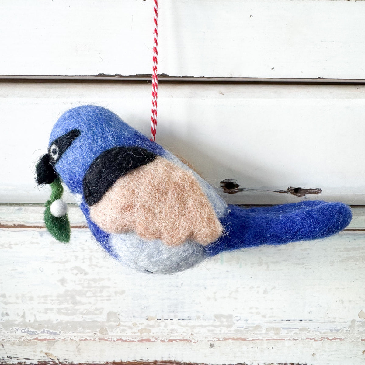 Felt Blue Wren Wilma