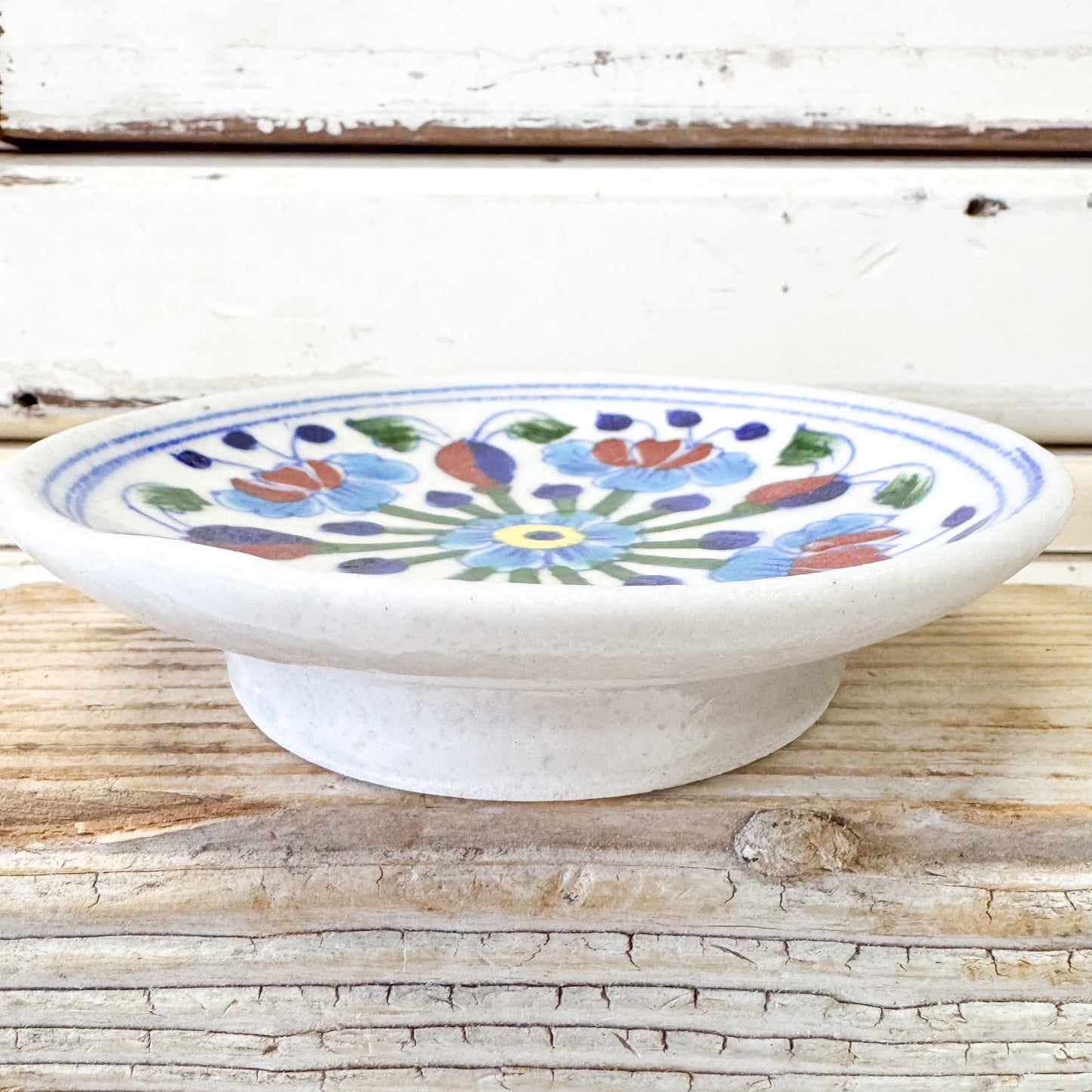 Indian Ceramics - Himalayan Blue Plate 14cm