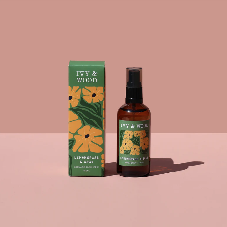 Ivy & Wood - Lemongrass & Sage Room Spray