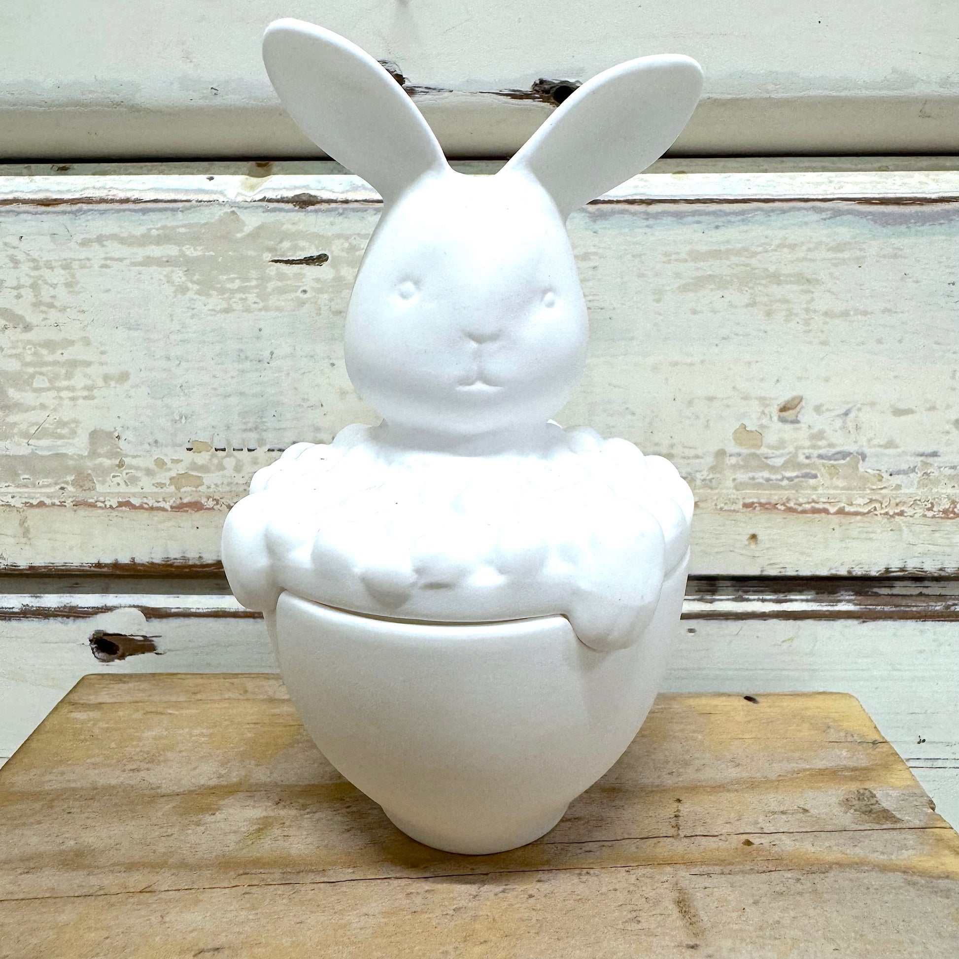 JONES AND CO FINE BONE CHINA RABBIT BOX