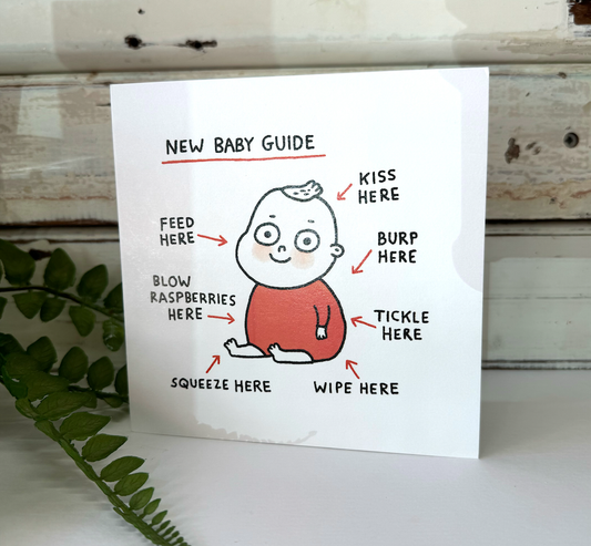 New Baby Guide Card