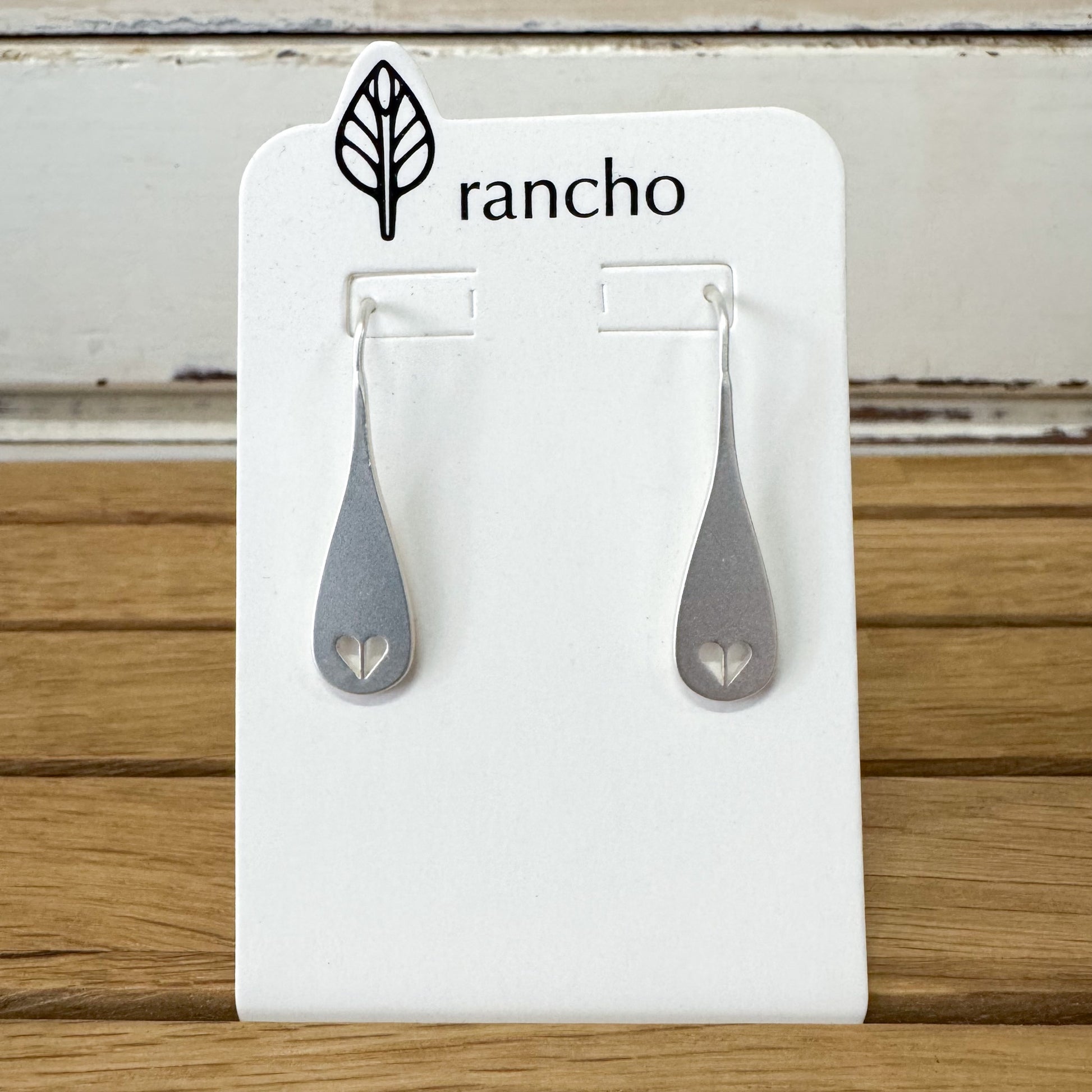 Rancho Designs - Heart Spoon Earrings