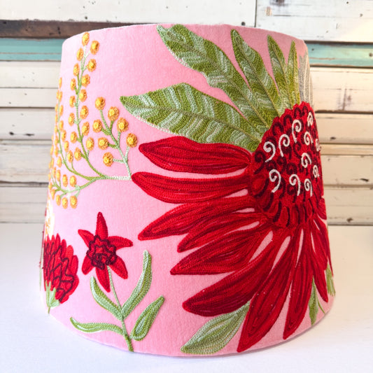Ruby Star | Native Garden Pink Tapered Shade