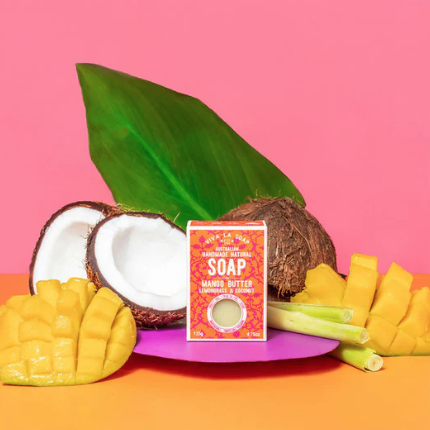 Mango Butter Lemongrass Coconut Natural Soap