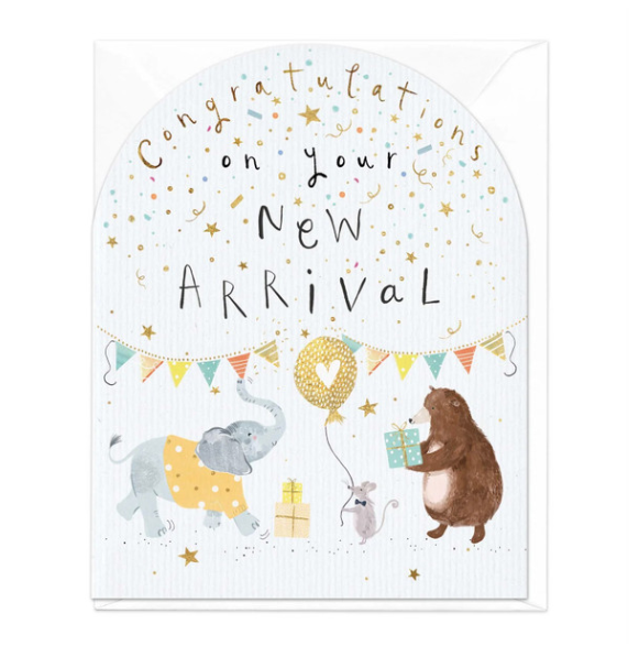 New Arrival Baby Card