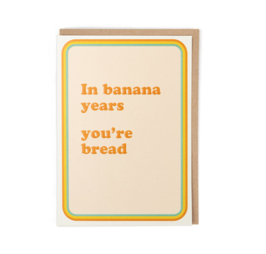 Banana Years Card