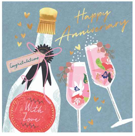 Champas Anniversary Card