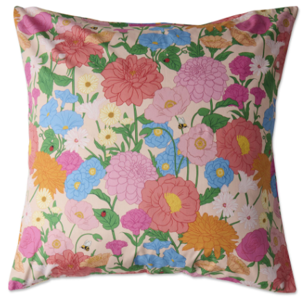 Follow The Sun Organic Cotton Euro Pillowcases S/2