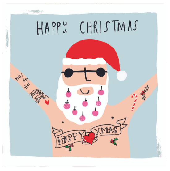 Christmas Santa Card