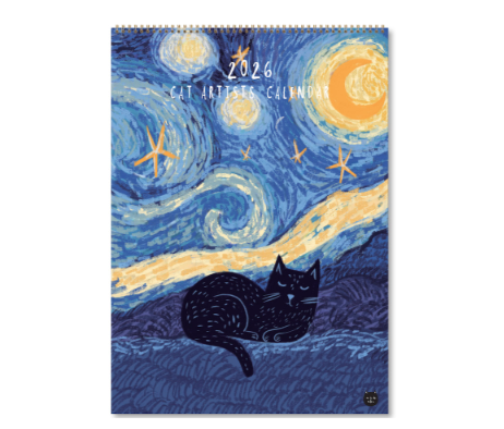 2026 Calendar - Niaski Cat Artists