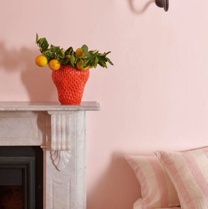 Strawberry Vase - Red