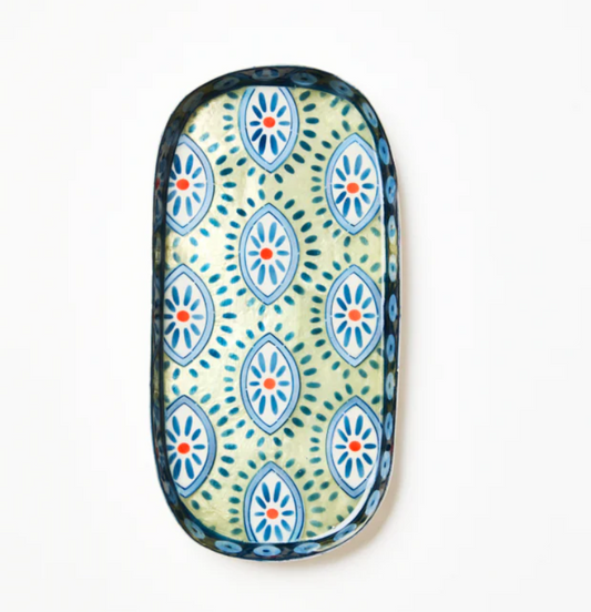 Samira Blue Eyes Tray