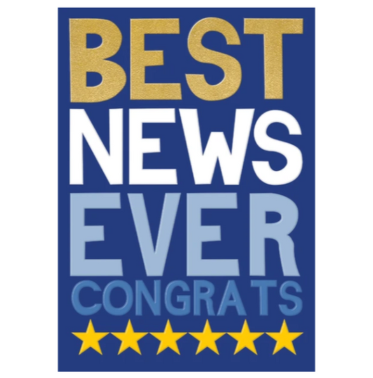 Best News Ever Card
