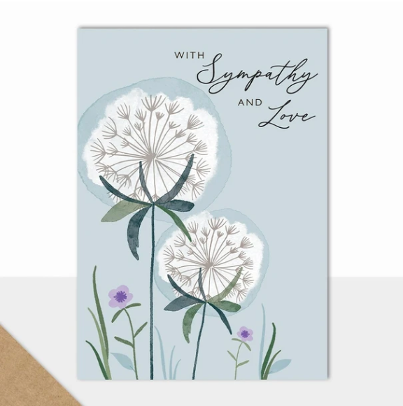 With Sympathy & Love Card