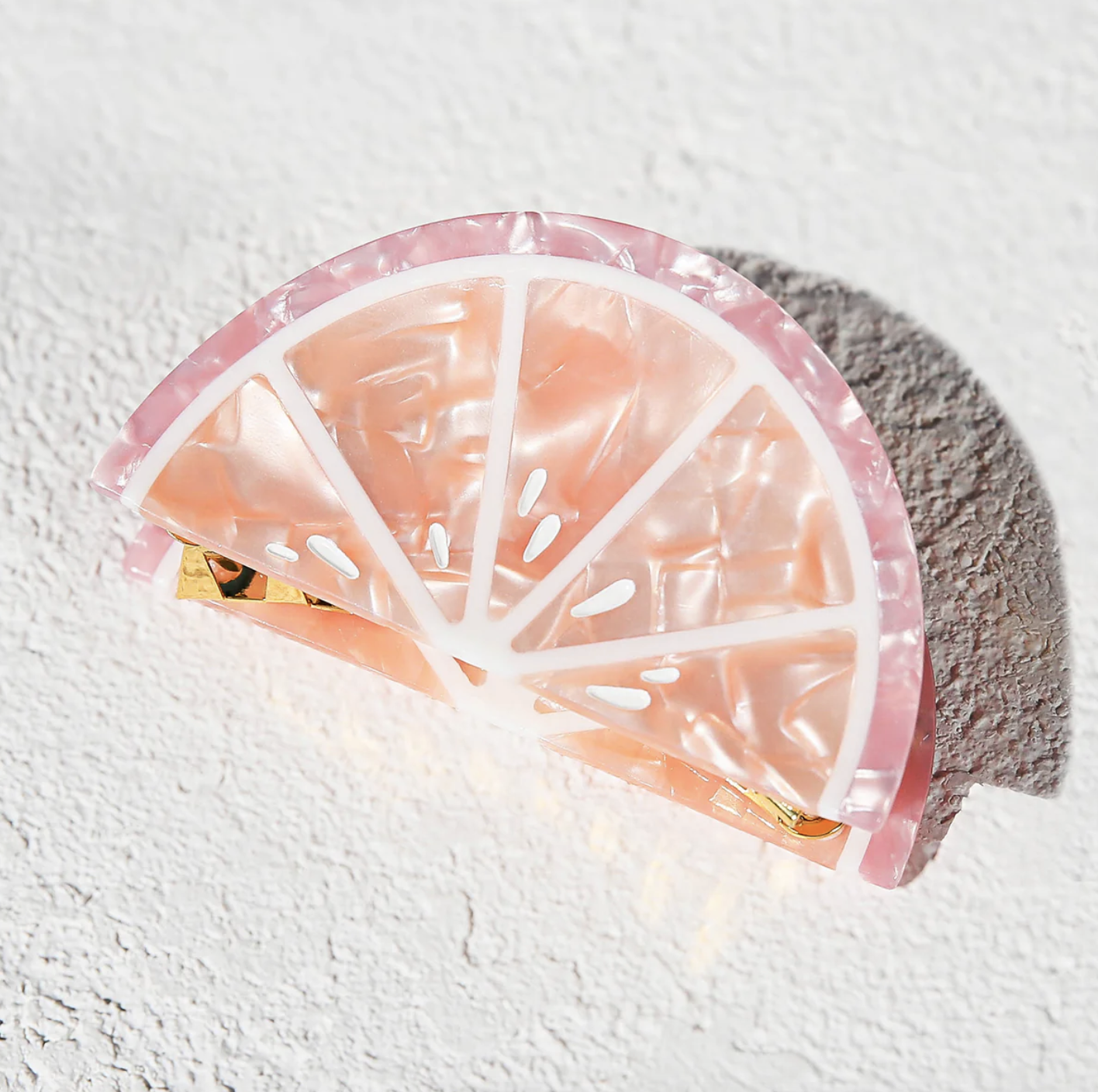 Grapefruit Hair Claw