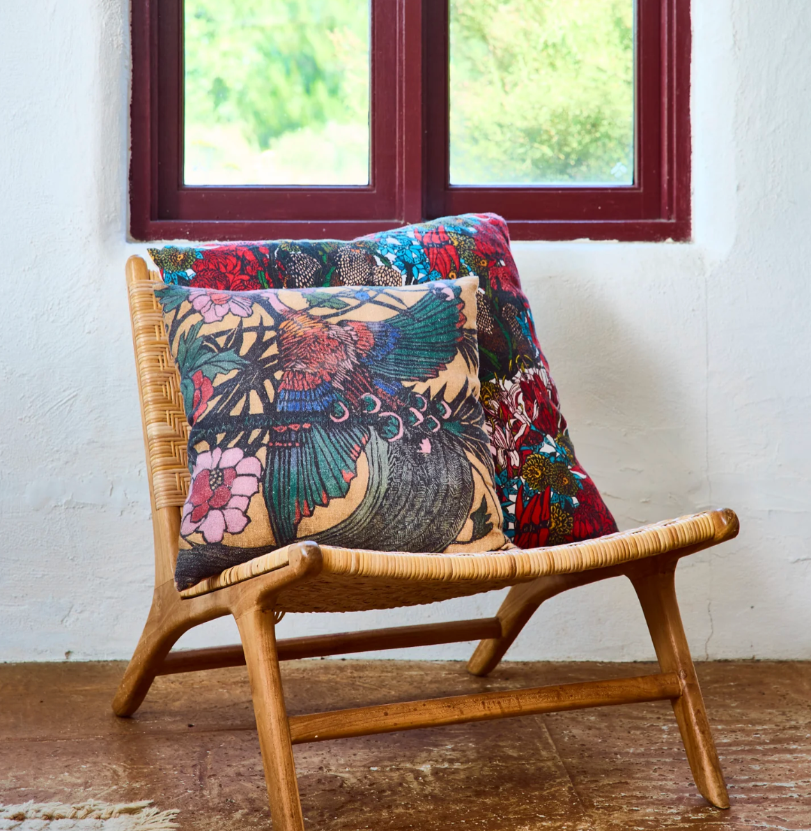 Bird Of Paradise Upholstery Cushion