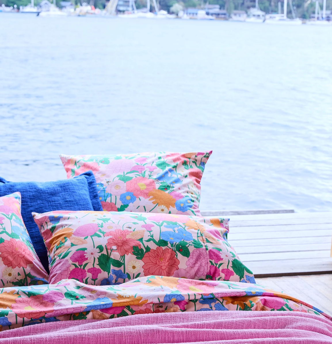 Follow The Sun Organic Cotton Flat Sheet