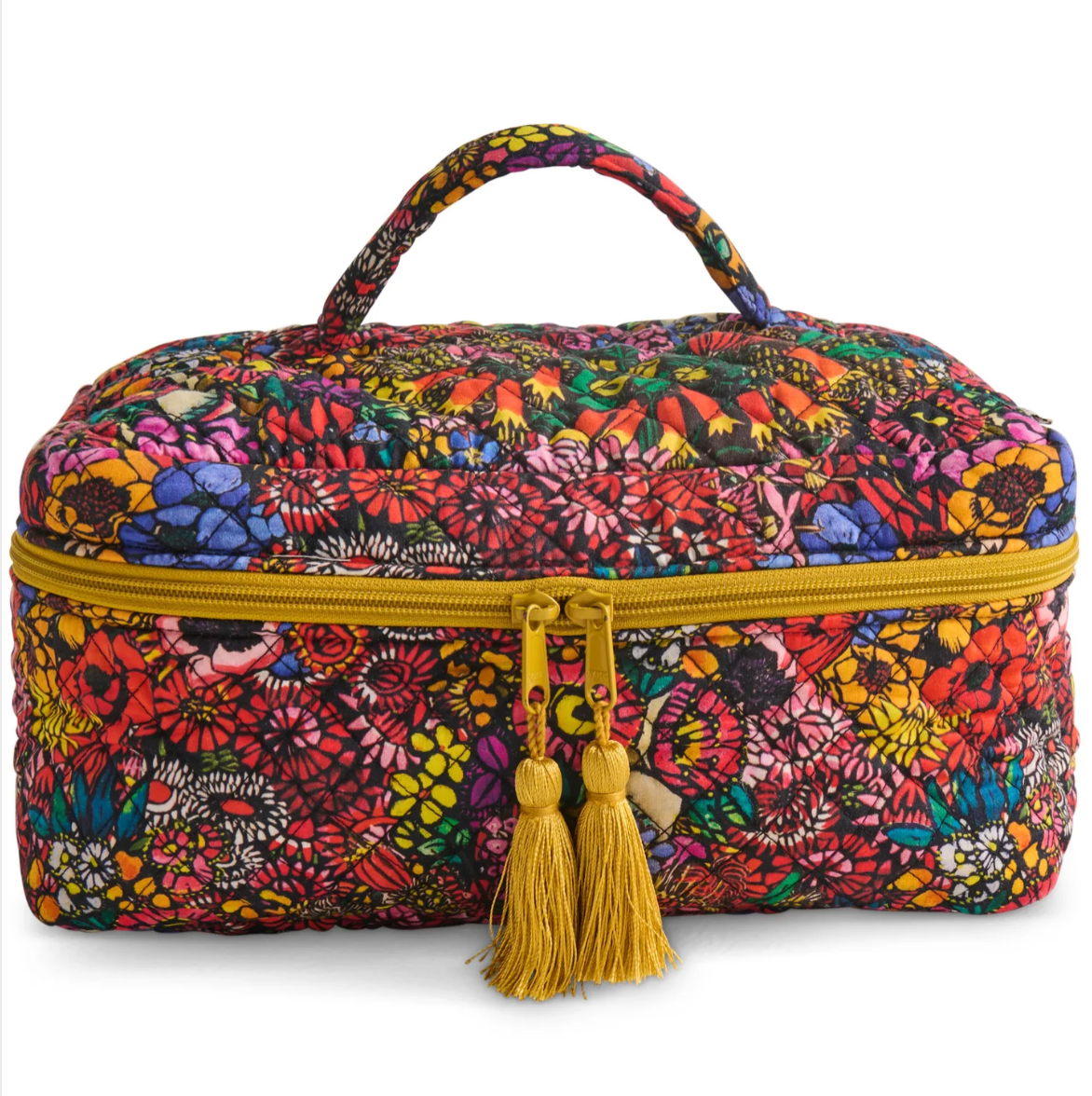 Paradise Quilted Cotton Toiletry Case