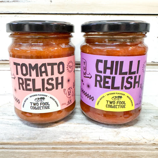 TWO_FOOL_COLLECTIVE Chilli Relish 250g