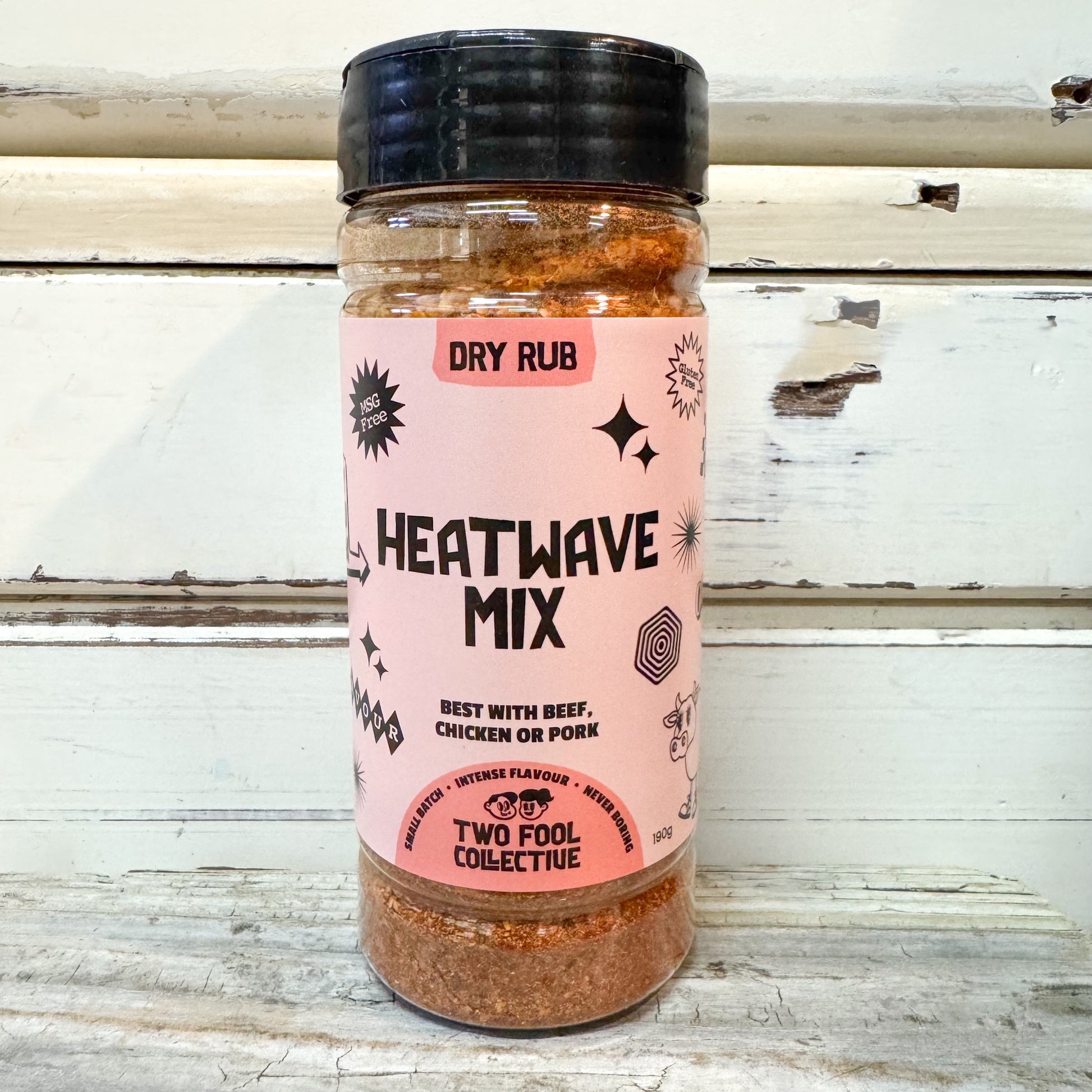 TWO_FOOL_COLLECTIVE Heatwave Mix Dry Rub 190g