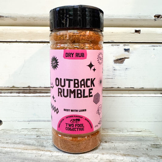 TWO FOOL COLLECTIVE Outback Rumble Dry Rub 190g