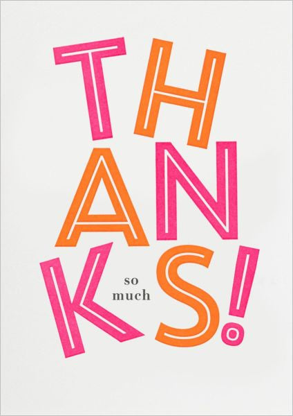 Thanks Card