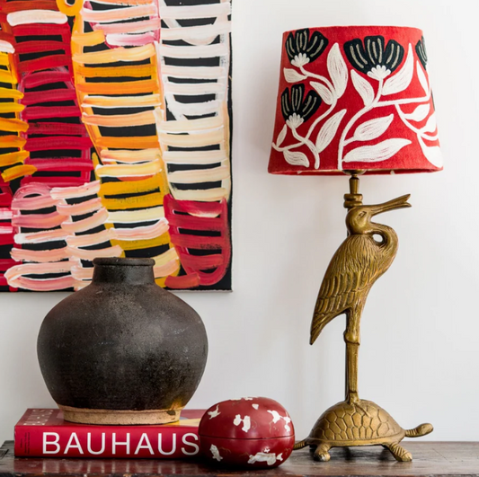 The Lighting Empress - Stork & Tortoise Lamp Base - Decorative lamp base