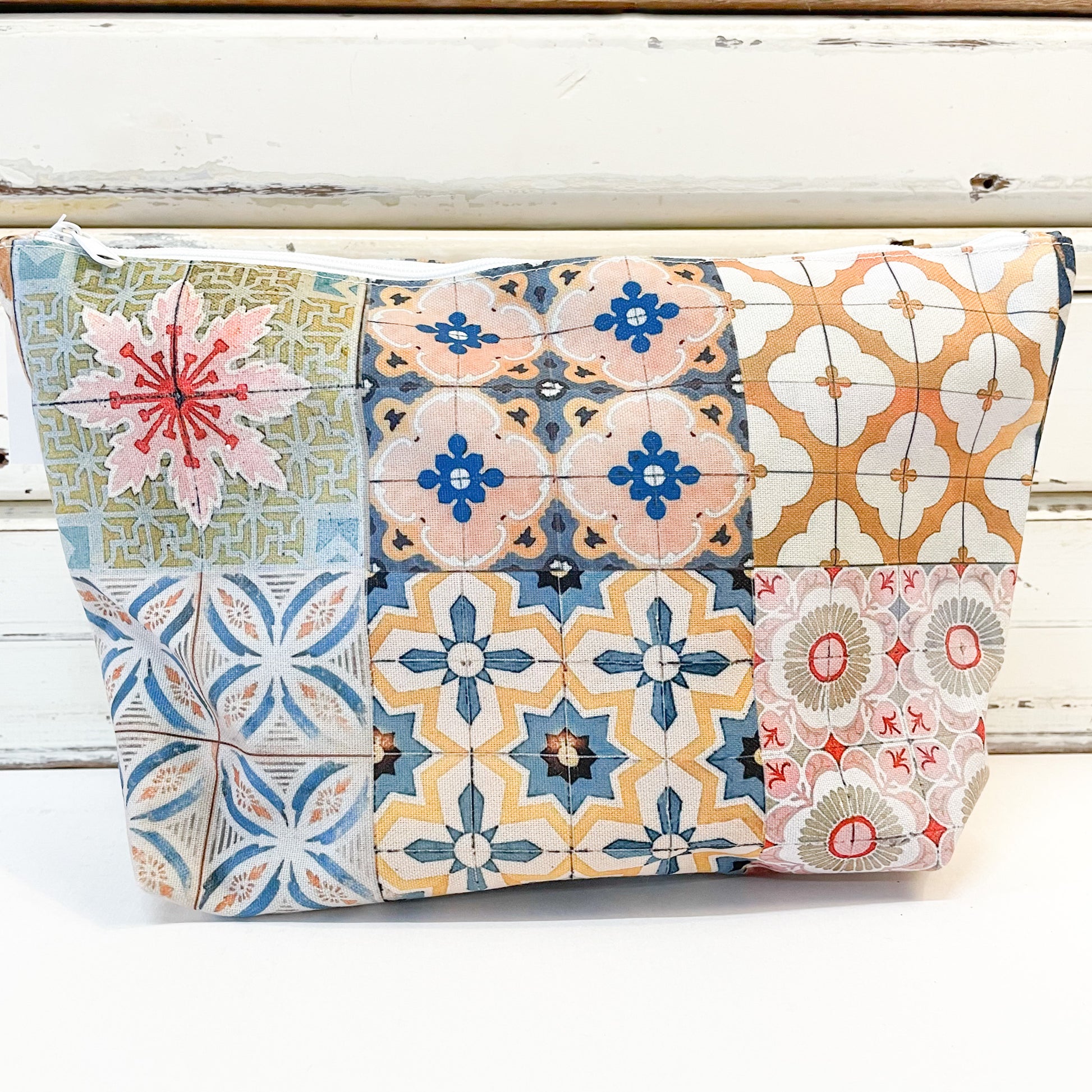 anna chandler Canvas Makeup Bag - Tangiers