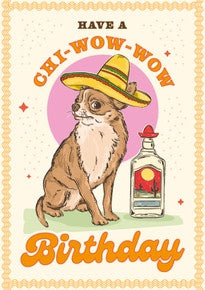 Chi Wow Wow Card
