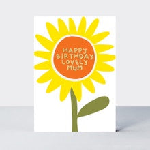 Lovely Mum Sunflower Card