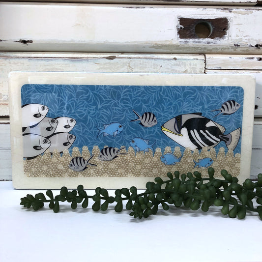 Pano Woodblock - Reef Life