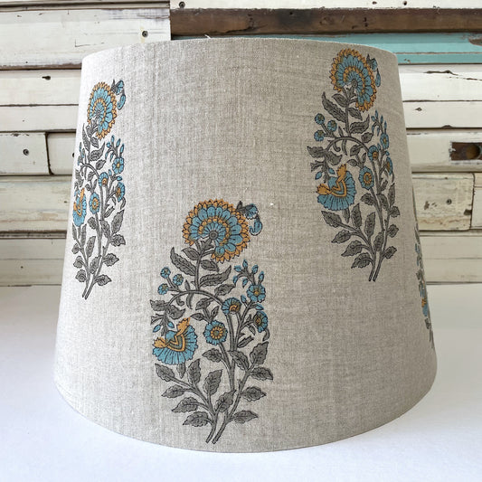 Tapered Blue Poppy Shade