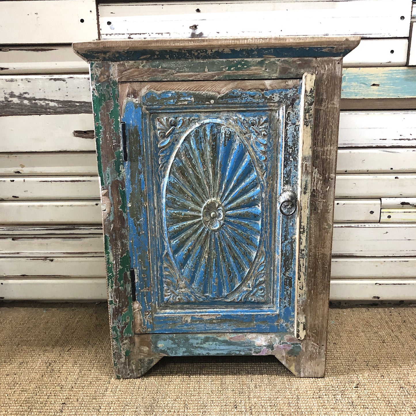 Vintage Blue Mini Cupboard