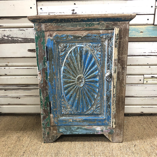Vintage Blue Mini Cupboard