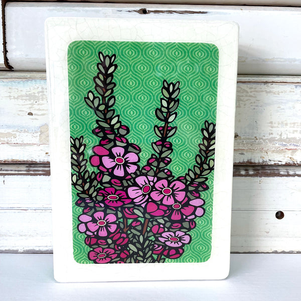 Maxi Woodblock - Geraldton Wax