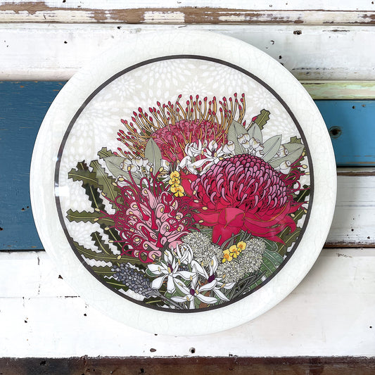 Roundy Woodblock - Native Bloom