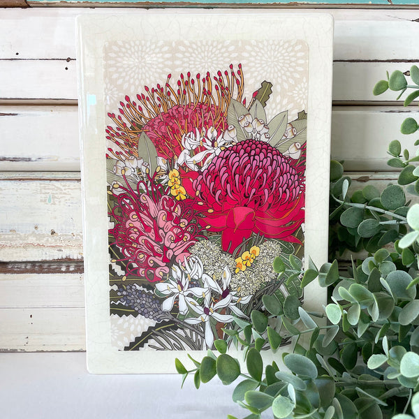 Maxi Woodblock - Native Bloom