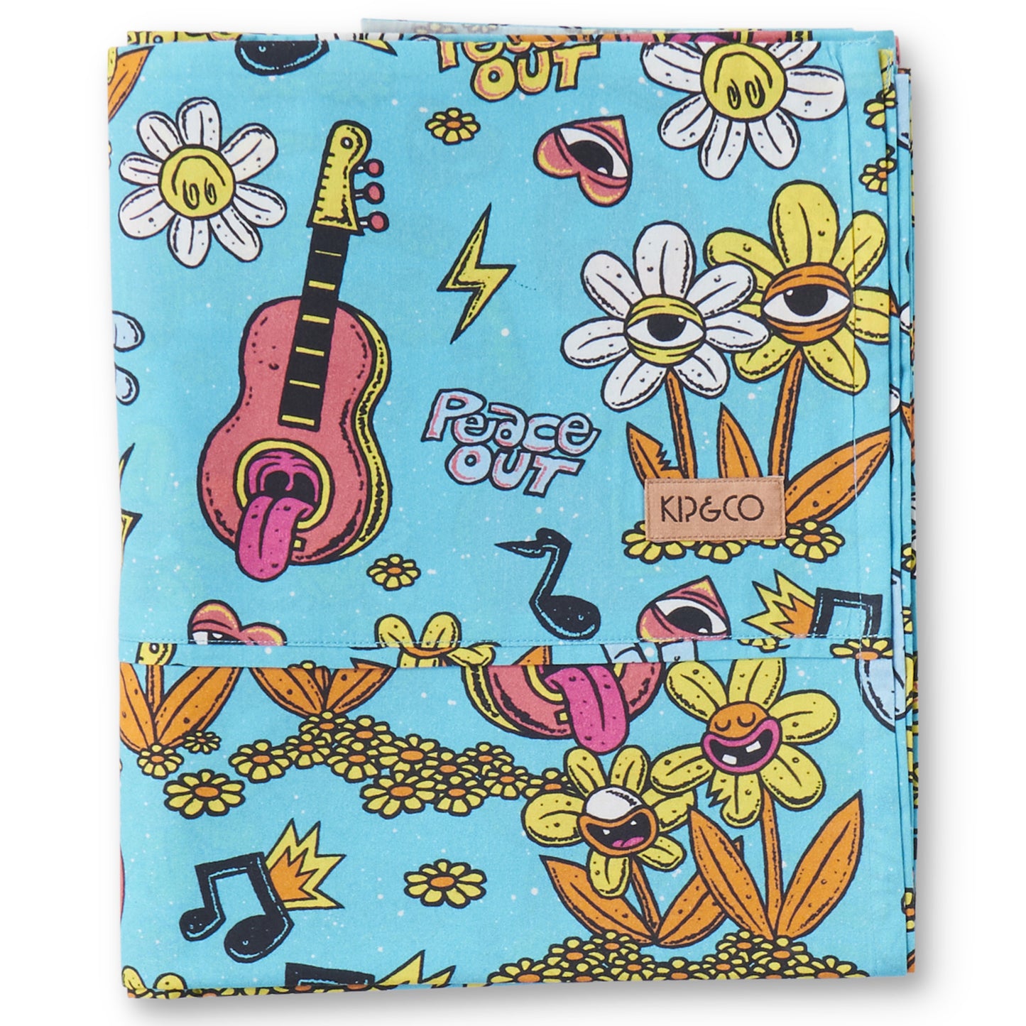 Peace Out Fitted Sheet ~ON SALE! SAVE 40%
