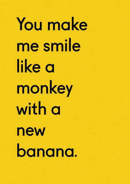 Monkey Card