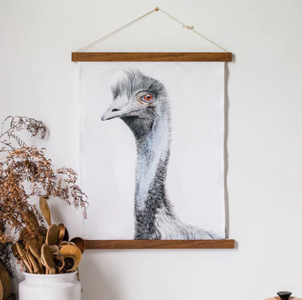 Tea Towel Frame - Brunette Hardwood