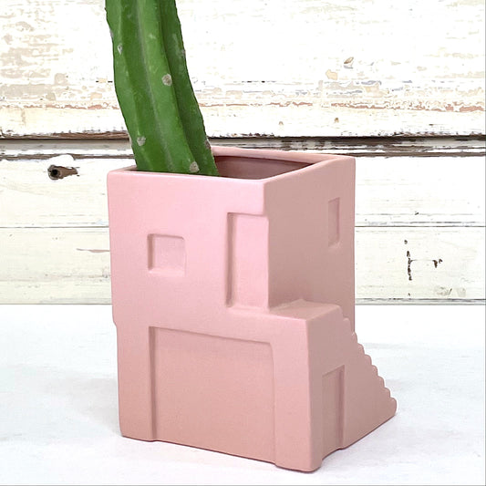 Casa Planter Small - Salmon - 70% off NOW $15.90